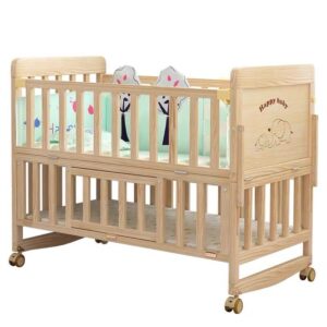 Baby wooden bed