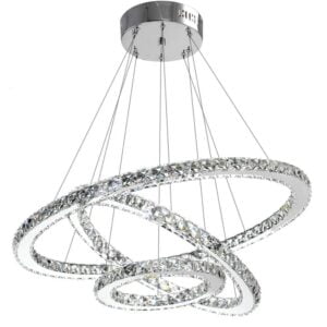 Crystal pendant lamp