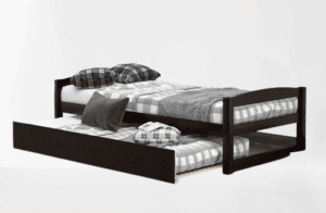 nordic wooden bed