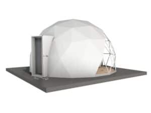 hemispherical star tent