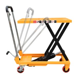 Hydraulic Lift Table Cart