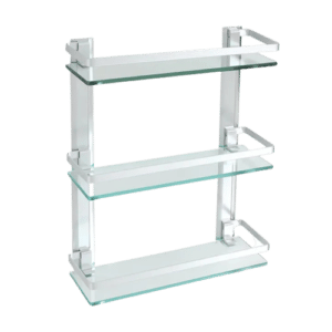 3 Tier Wall Mounted Glass Shelf MOYA LX-B8012