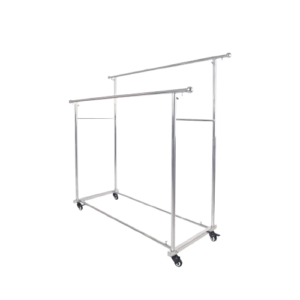 Q Line stainless double bar towel rack