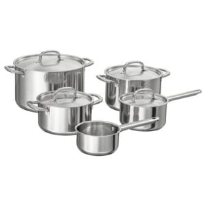 IKEA 9-piece cookware set