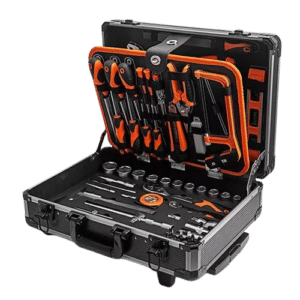 KENDO 90703 (161 Pieces) Tool Set with Aluminum Case