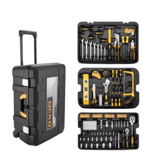 DEKO 258-piece tool set, with tool box